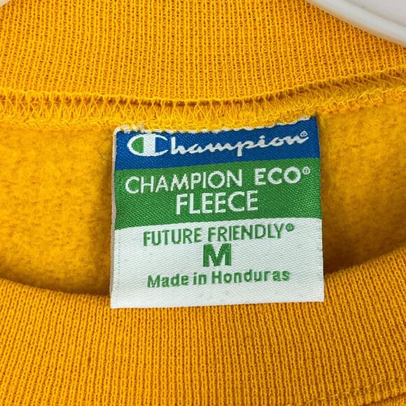 US NAVY Sweater Men M Champion Fleece Sweatshirt College Military University - Picture 4 of 10